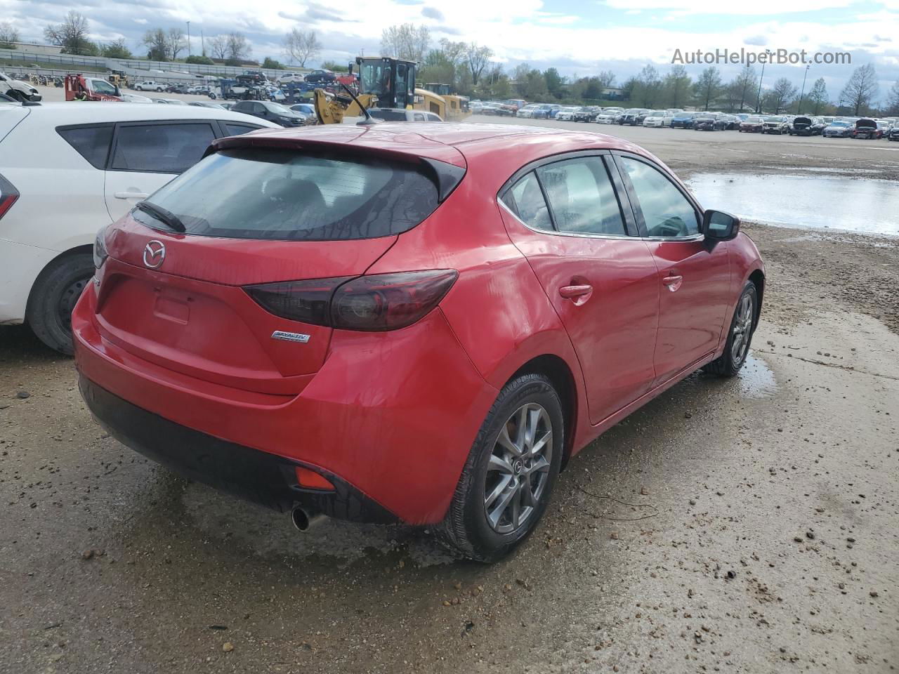 2014 Mazda 3 Touring Красный vin: JM1BM1L72E1195239