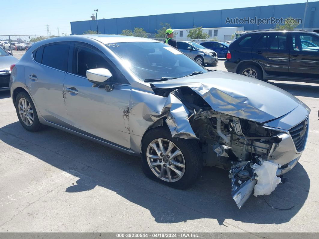 2015 Mazda Mazda3 I Touring Silver vin: JM1BM1L72F1244666