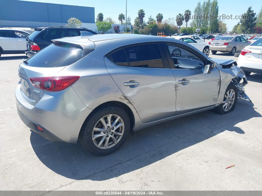 2015 Mazda Mazda3 I Touring Silver vin: JM1BM1L72F1244666