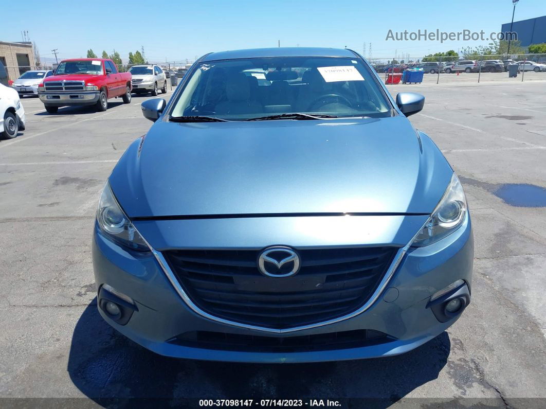 2016 Mazda Mazda3 I Touring Light Blue vin: JM1BM1L72G1331694