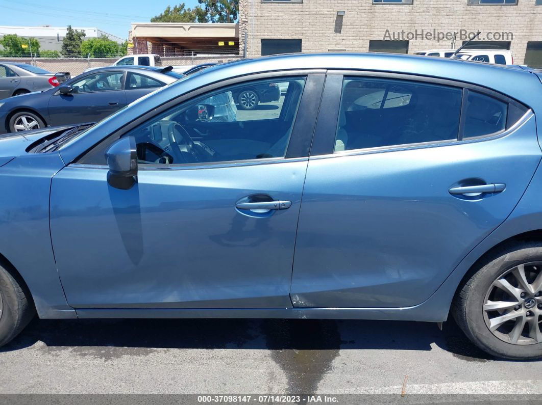 2016 Mazda Mazda3 I Touring Light Blue vin: JM1BM1L72G1331694