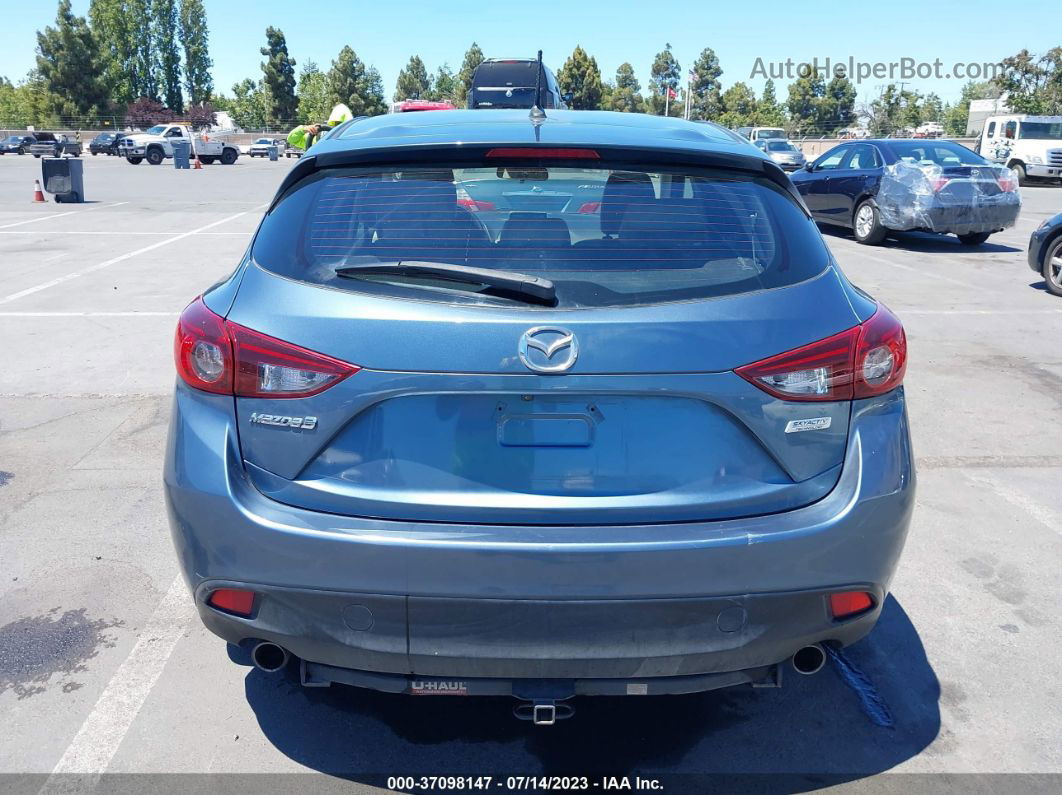 2016 Mazda Mazda3 I Touring Light Blue vin: JM1BM1L72G1331694