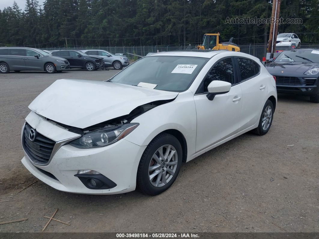 2016 Mazda Mazda3 I Touring White vin: JM1BM1L72G1346597