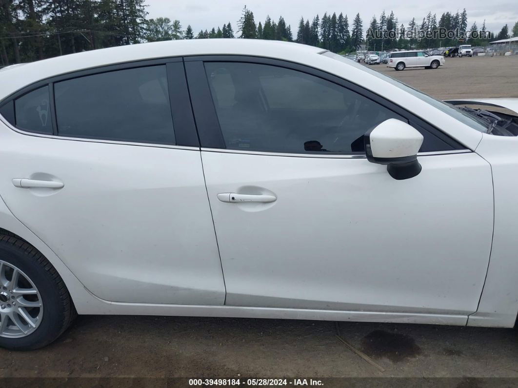 2016 Mazda Mazda3 I Touring White vin: JM1BM1L72G1346597