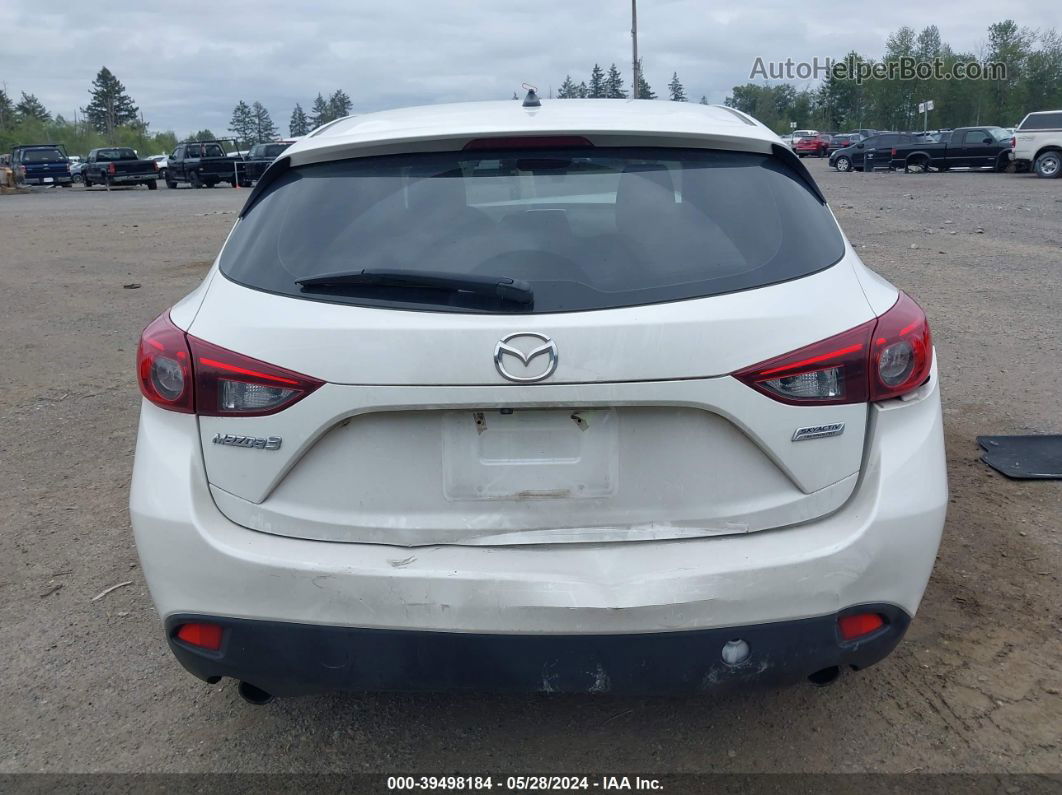 2016 Mazda Mazda3 I Touring White vin: JM1BM1L72G1346597