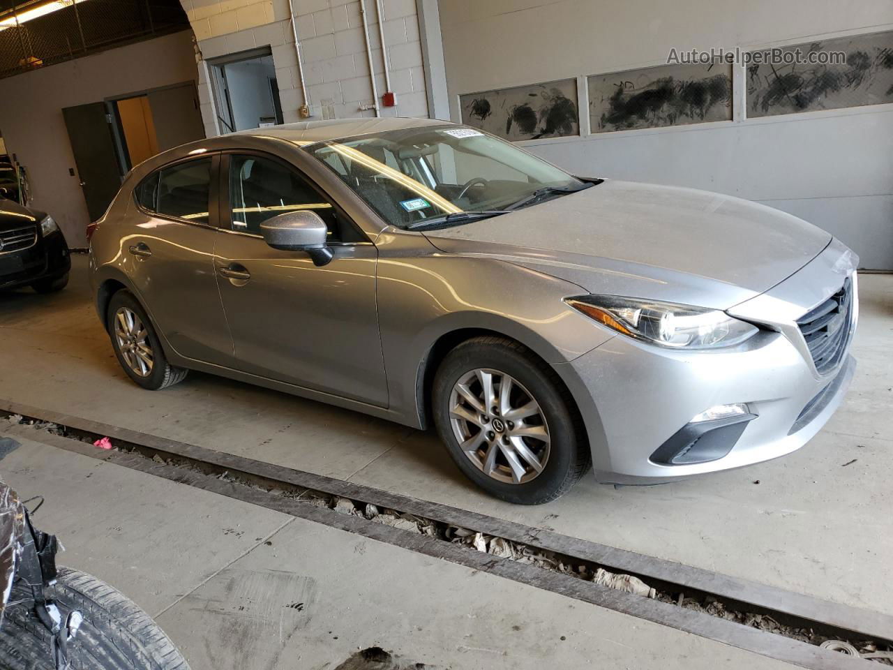 2014 Mazda 3 Touring Gray vin: JM1BM1L73E1129198