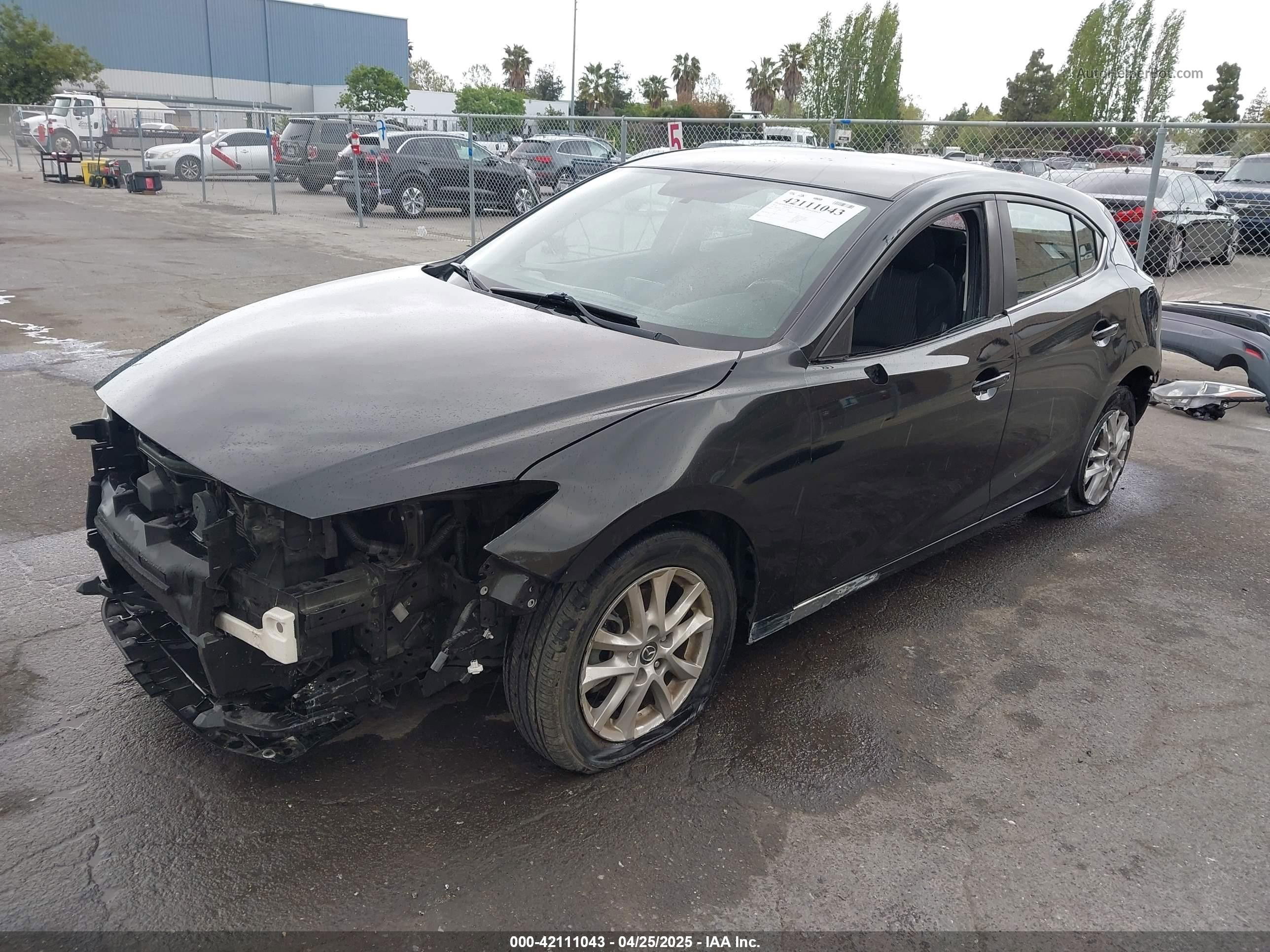 2014 Mazda Mazda3 I Touring Black vin: JM1BM1L73E1172987