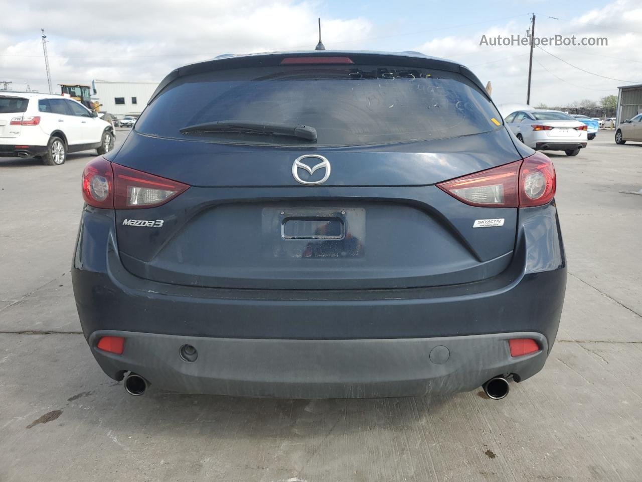 2014 Mazda 3 Touring Blue vin: JM1BM1L73E1190468