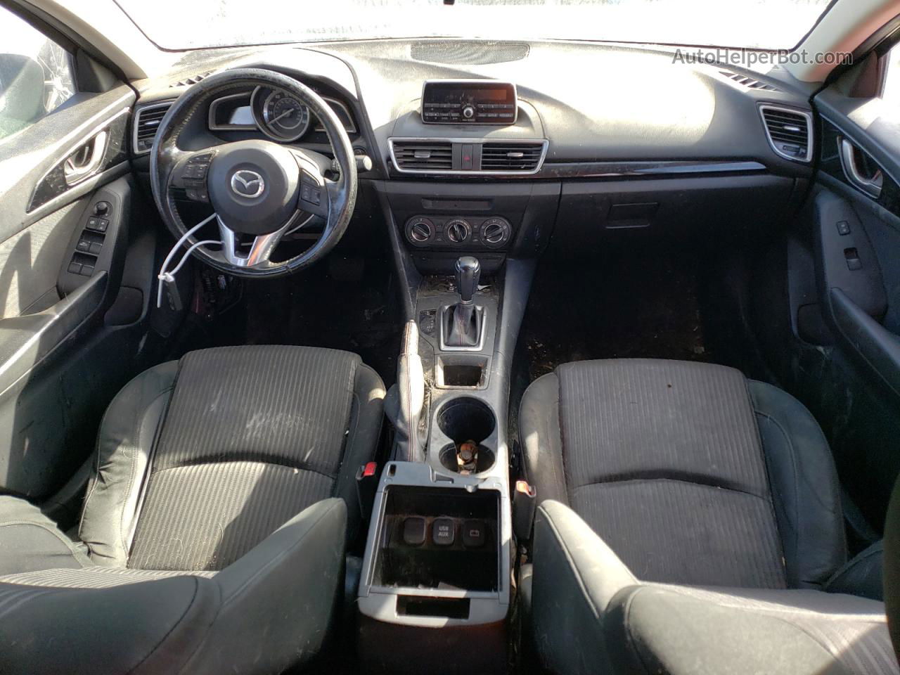 2014 Mazda 3 Touring Бордовый vin: JM1BM1L73E1205888