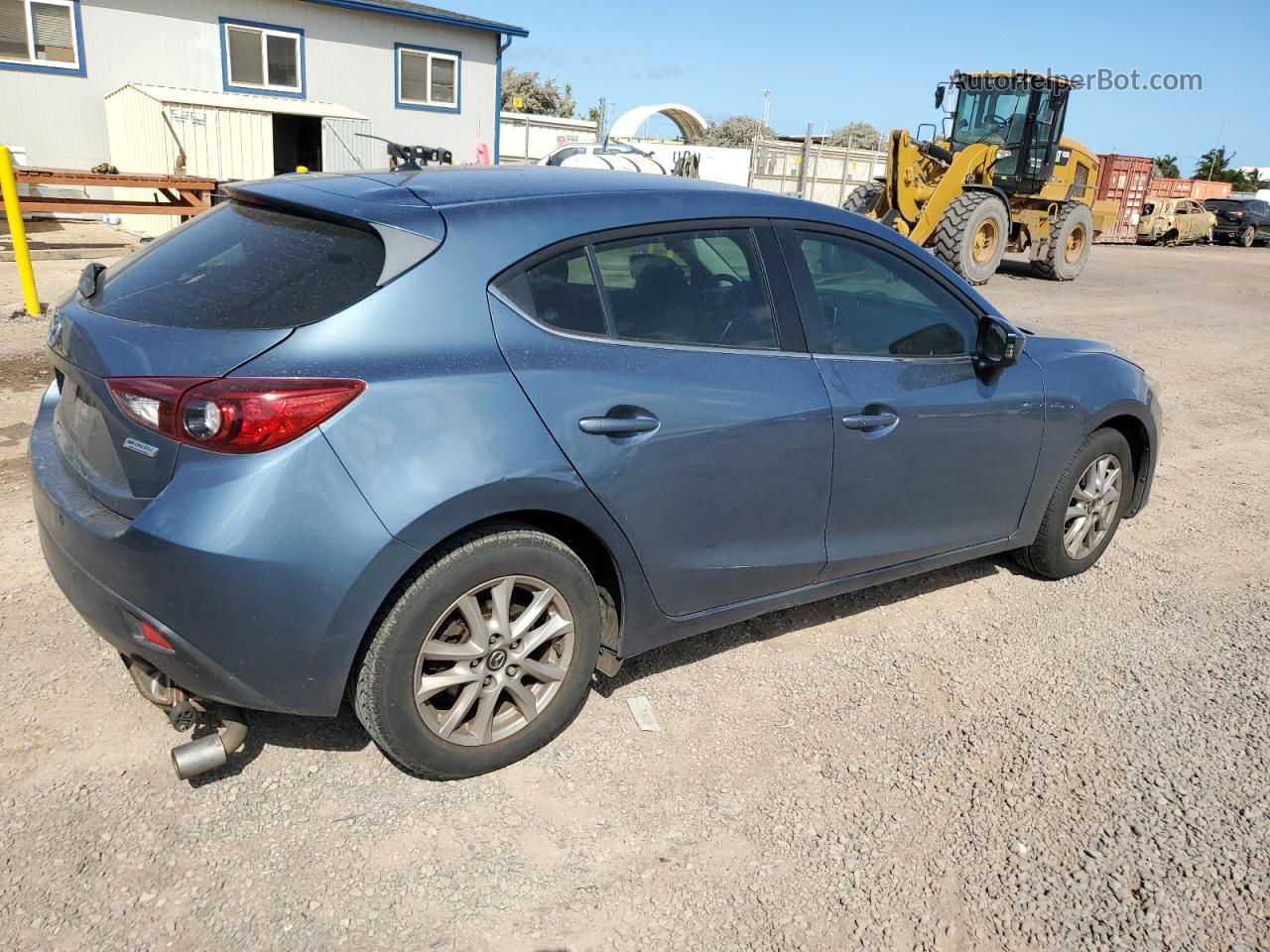 2014 Mazda 3 Touring Blue vin: JM1BM1L73E1212839