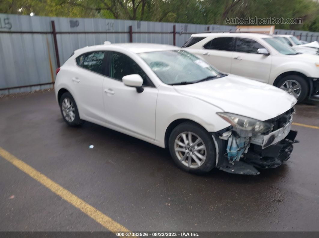 2014 Mazda Mazda3 I Touring White vin: JM1BM1L74E1208704