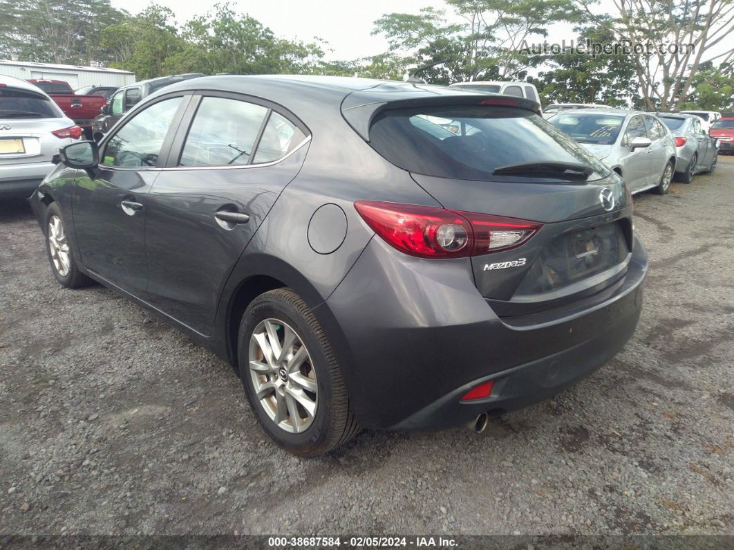 2016 Mazda Mazda3 I Touring Gray vin: JM1BM1L74G1334936