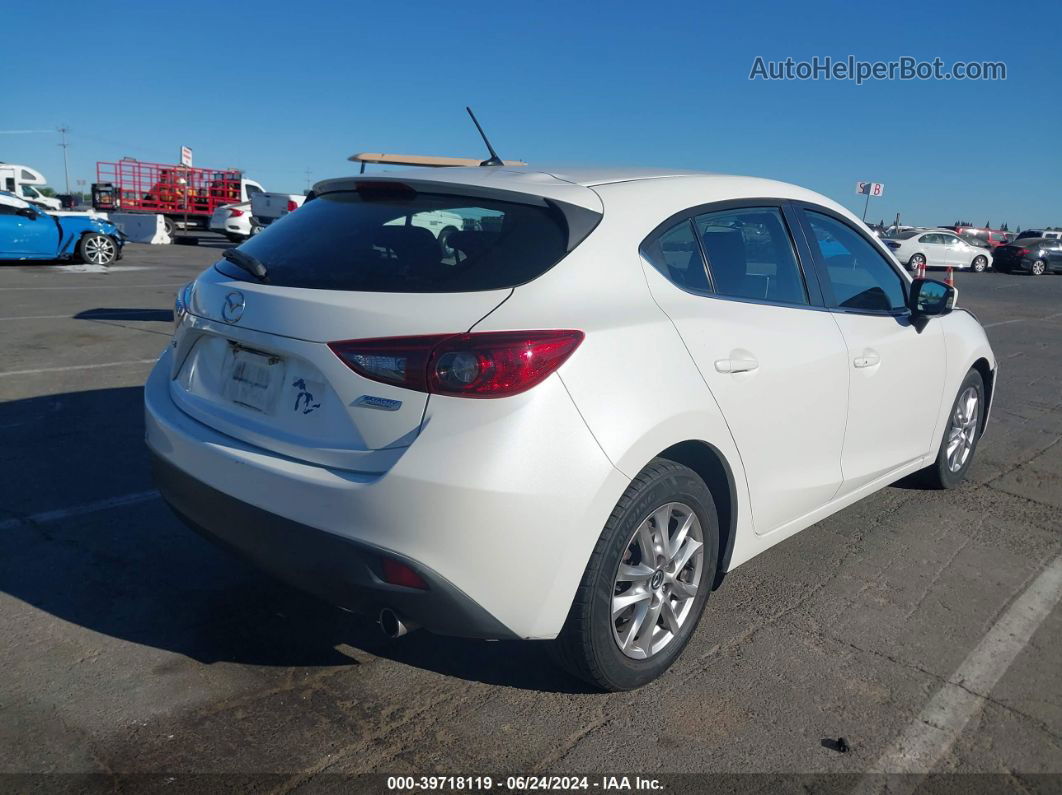 2015 Mazda Mazda3 I Touring White vin: JM1BM1L75F1256617