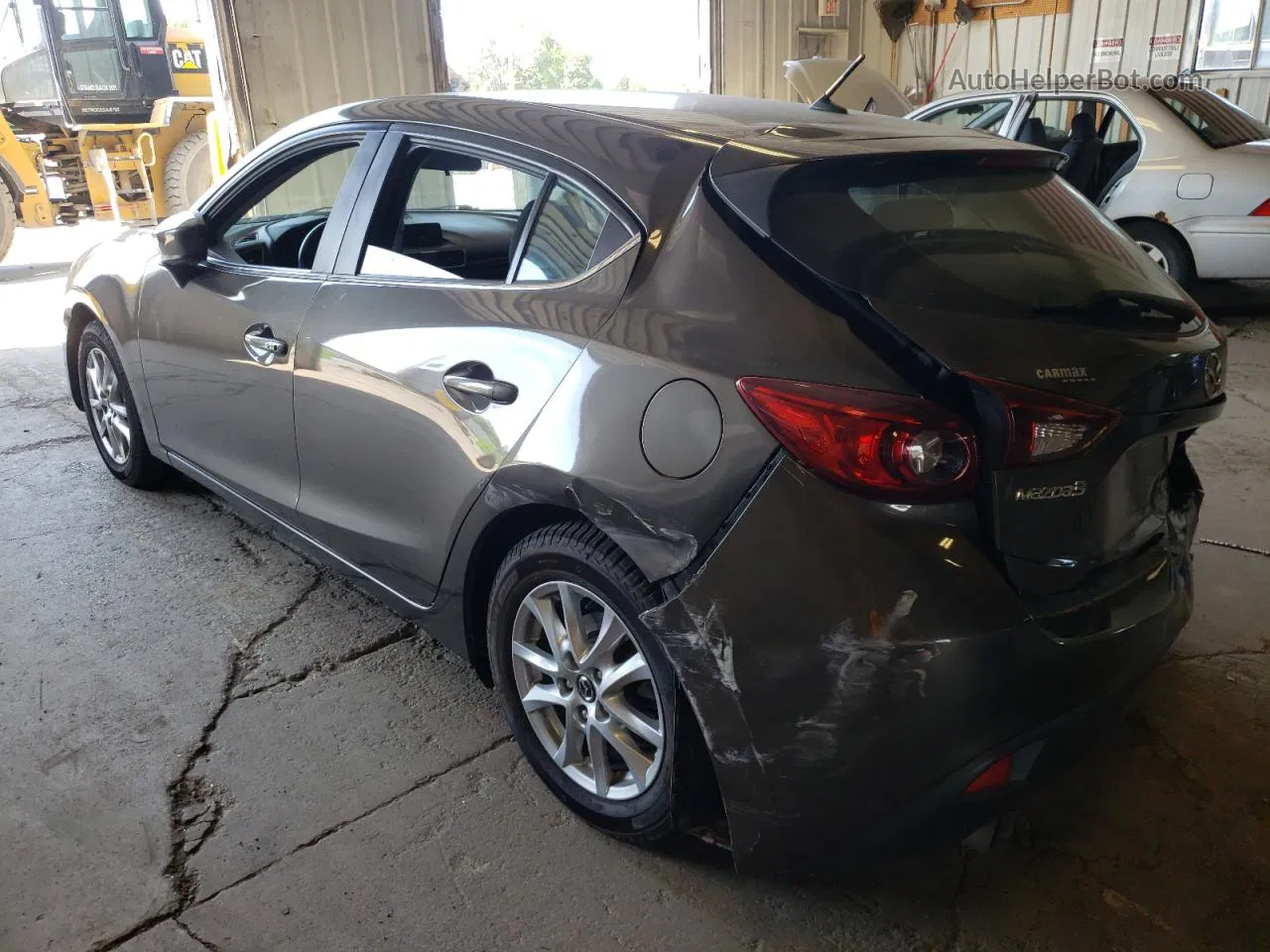 2014 Mazda 3 Touring Gray vin: JM1BM1L76E1126618