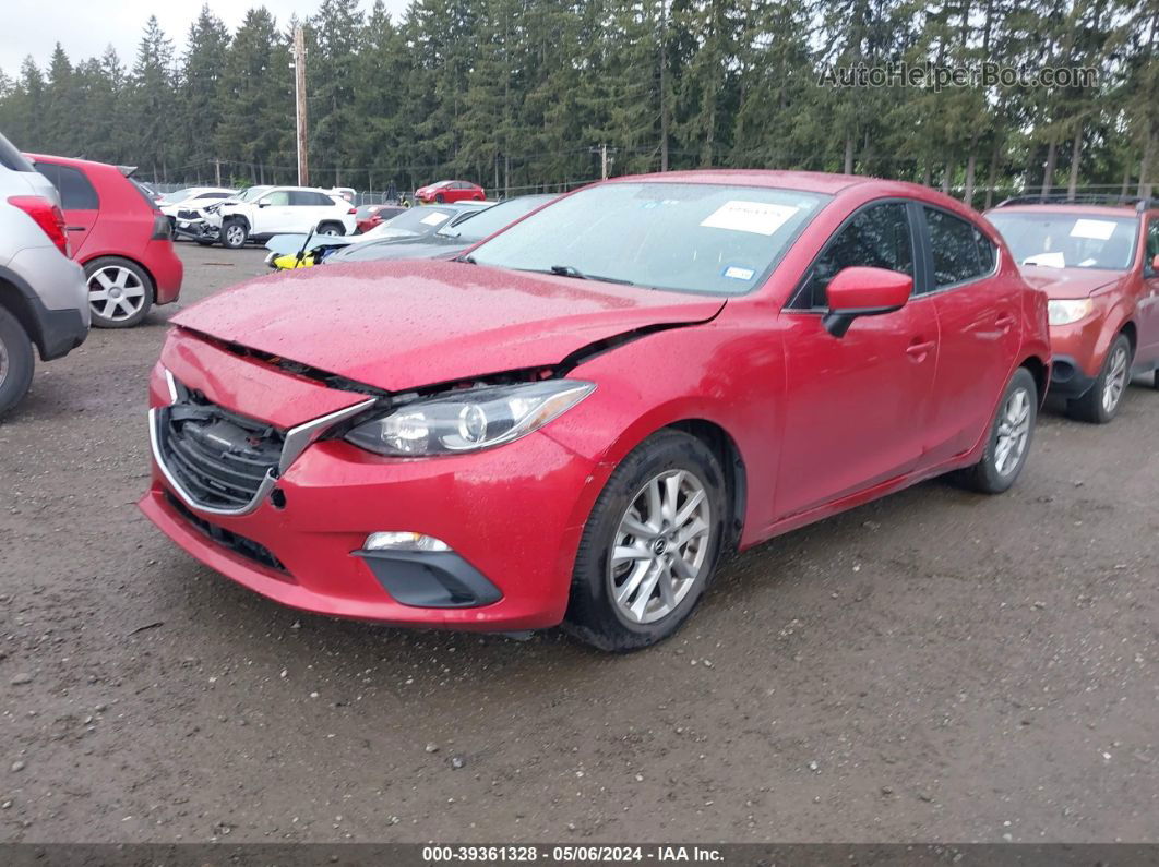 2014 Mazda Mazda3 I Touring Red vin: JM1BM1L76E1148540