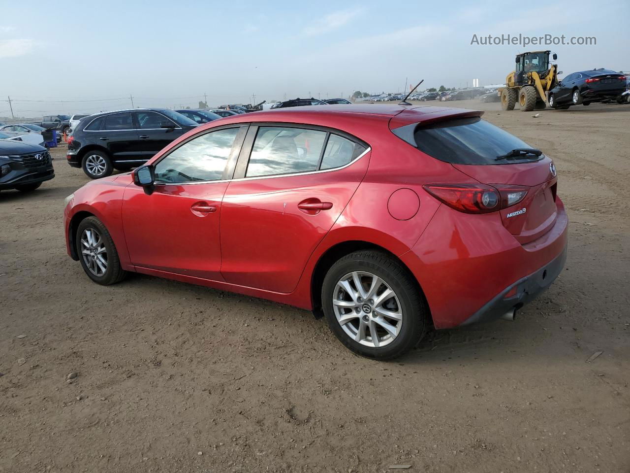 2014 Mazda 3 Touring Red vin: JM1BM1L77E1100819