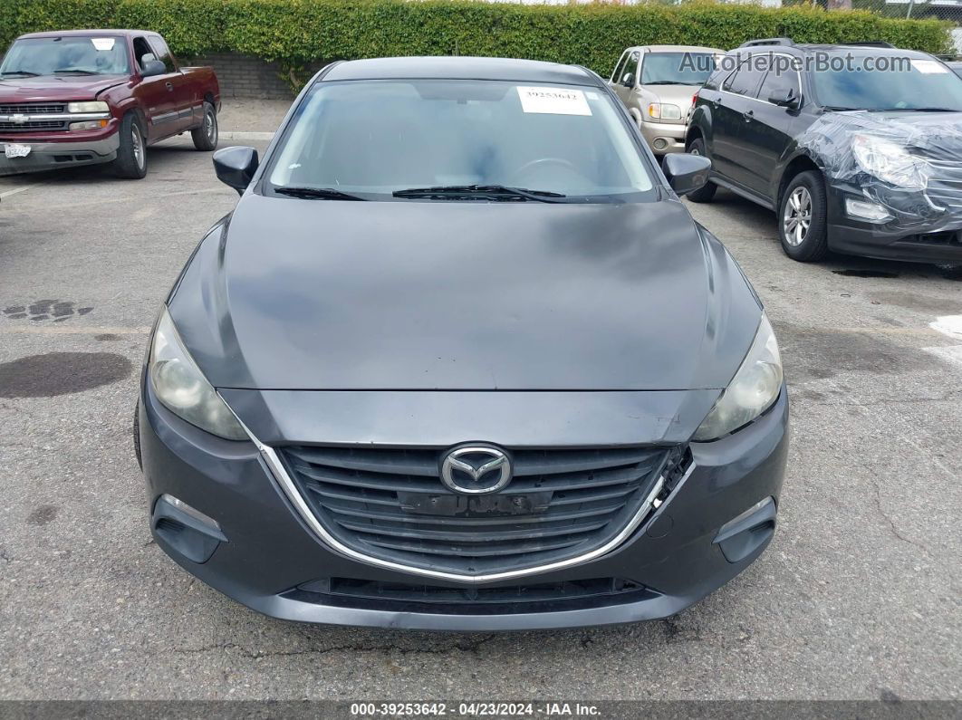 2014 Mazda Mazda3 I Touring Gray vin: JM1BM1L77E1170885