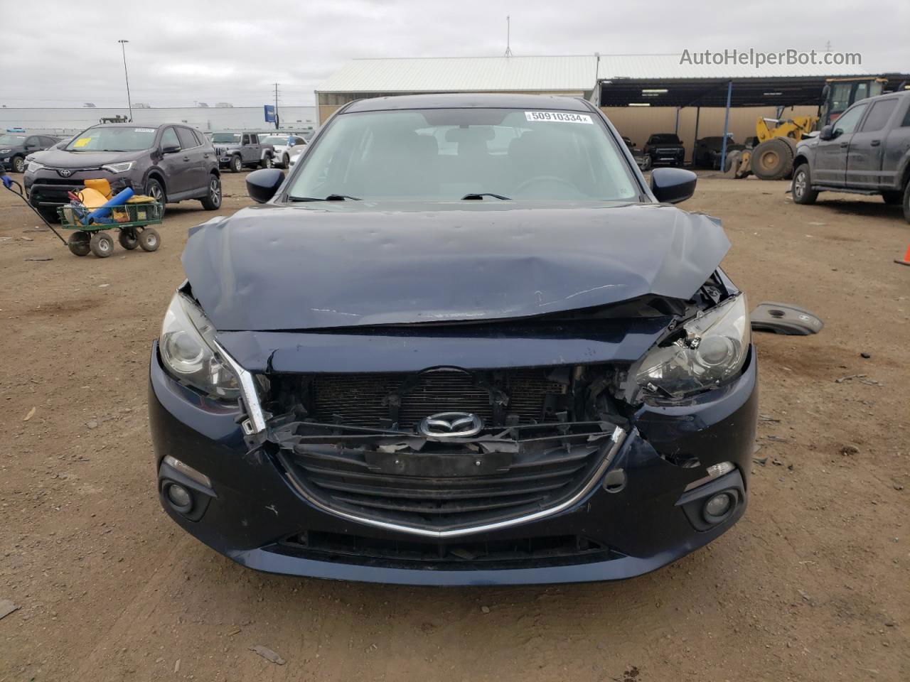 2015 Mazda 3 Touring Blue vin: JM1BM1L77F1219746