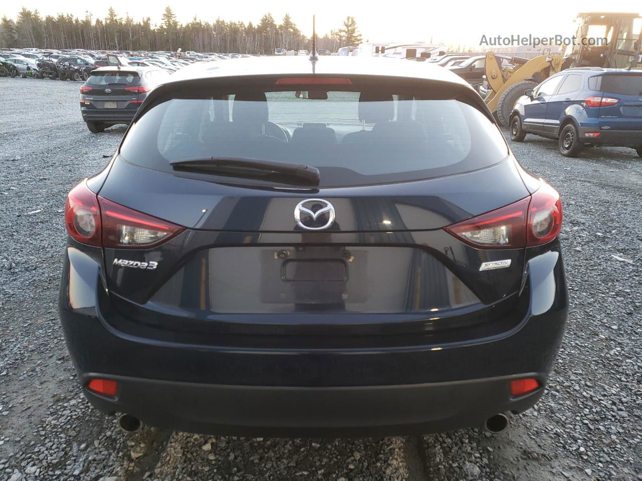 2014 Mazda 3 Touring Blue vin: JM1BM1L78E1136261