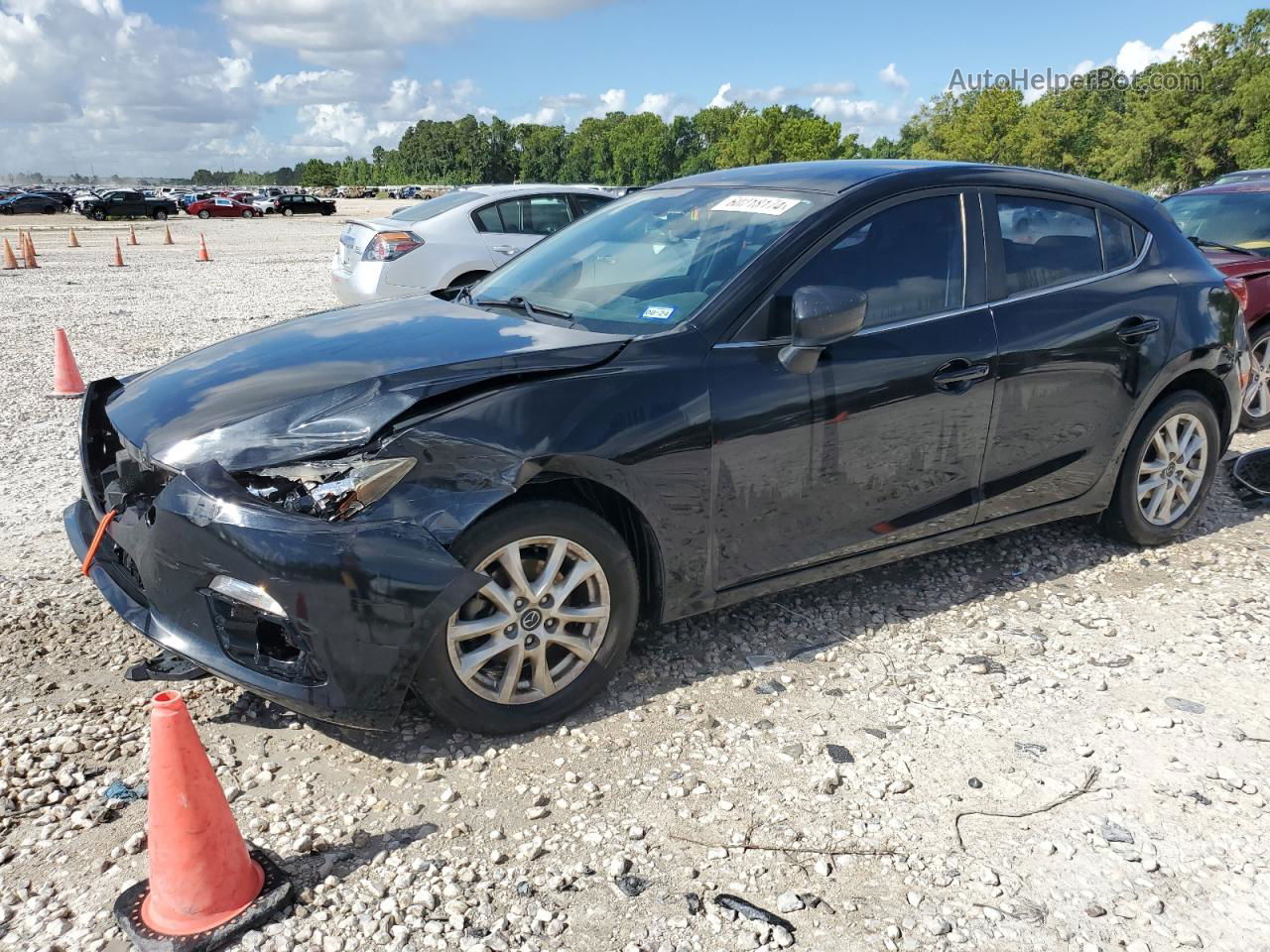 2014 Mazda 3 Touring Black vin: JM1BM1L79E1111658