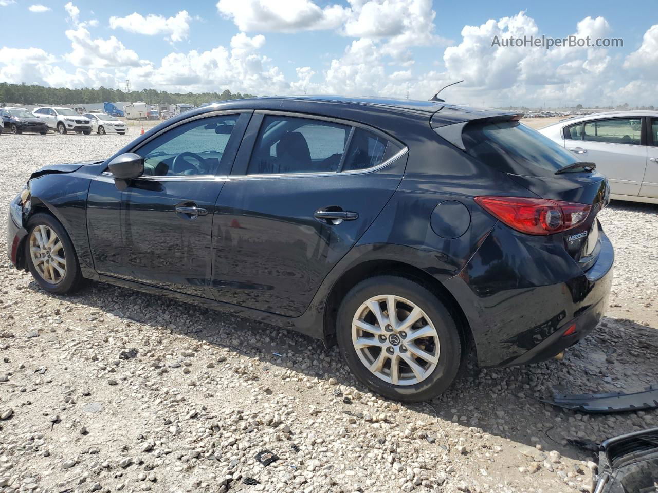 2014 Mazda 3 Touring Black vin: JM1BM1L79E1111658