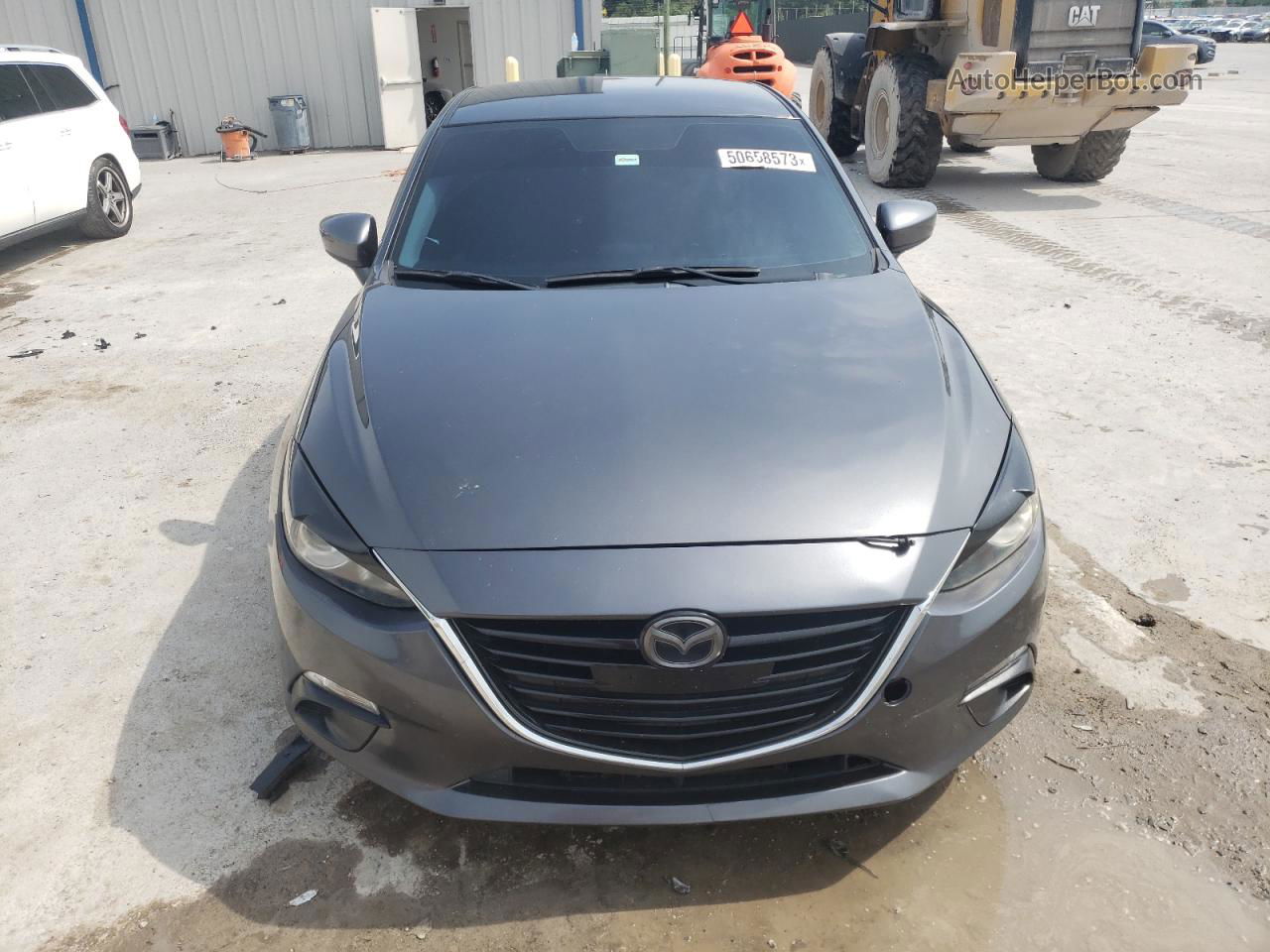 2014 Mazda 3 Touring Серый vin: JM1BM1L79E1156566