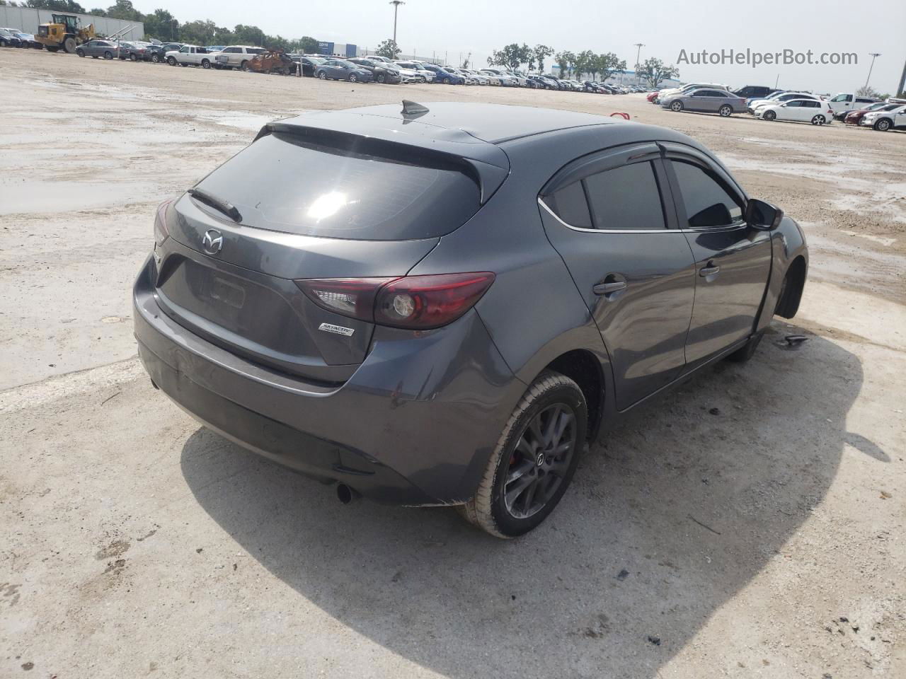 2014 Mazda 3 Touring Gray vin: JM1BM1L79E1156566