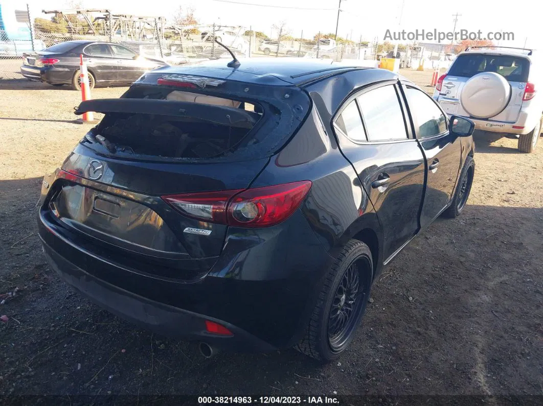 2014 Mazda Mazda3 I Touring Black vin: JM1BM1L79E1168328