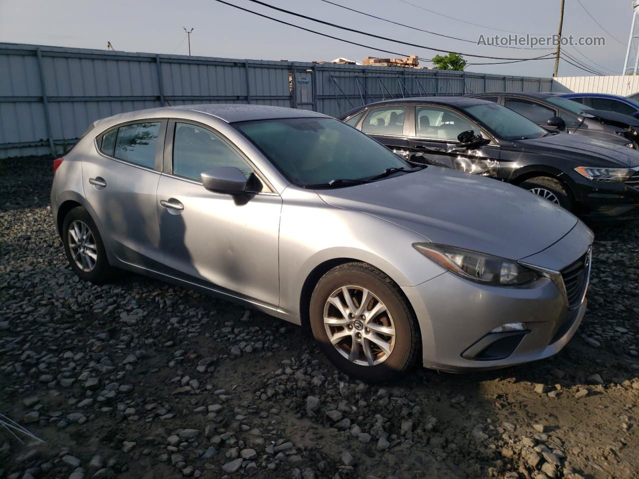 2014 Mazda 3 Touring Silver vin: JM1BM1L79E1183637