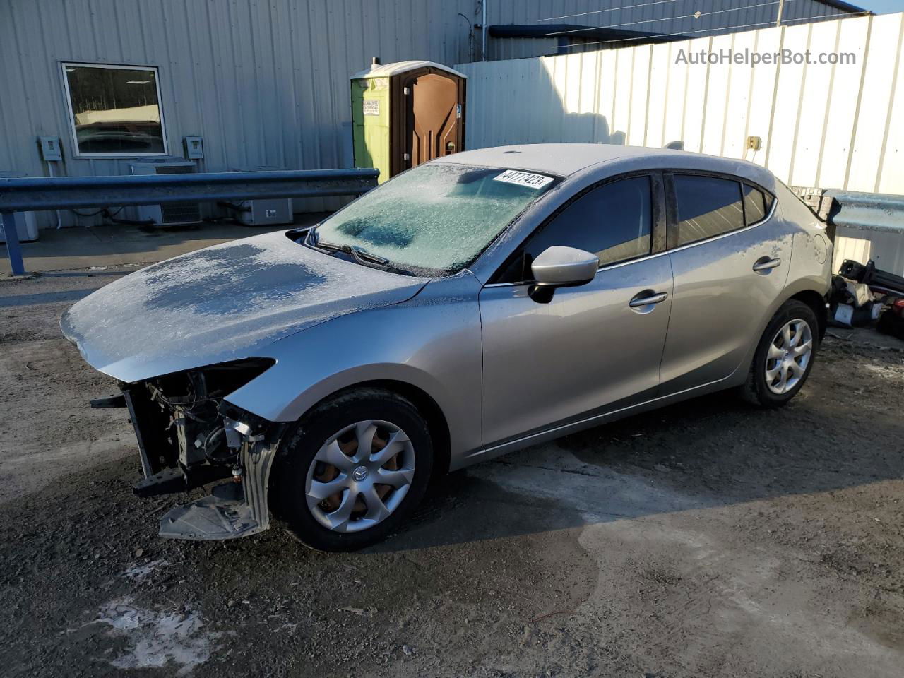 2014 Mazda 3 Touring Silver vin: JM1BM1L79E1207306