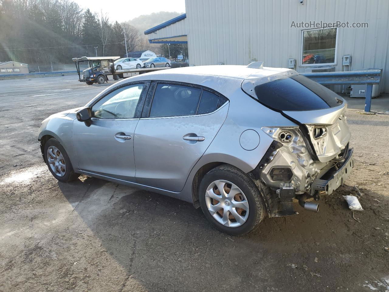 2014 Mazda 3 Touring Silver vin: JM1BM1L79E1207306