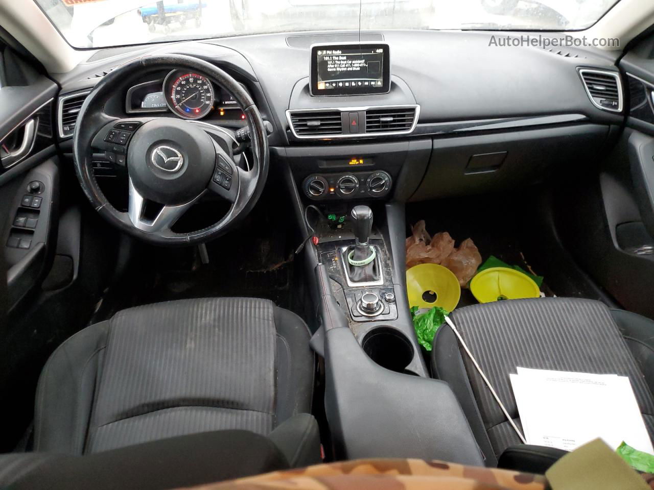 2015 Mazda 3 Touring Синий vin: JM1BM1L79F1223748