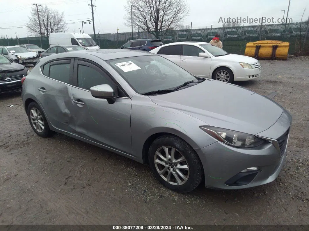 2014 Mazda Mazda3 I Touring Gray vin: JM1BM1L7XE1132938