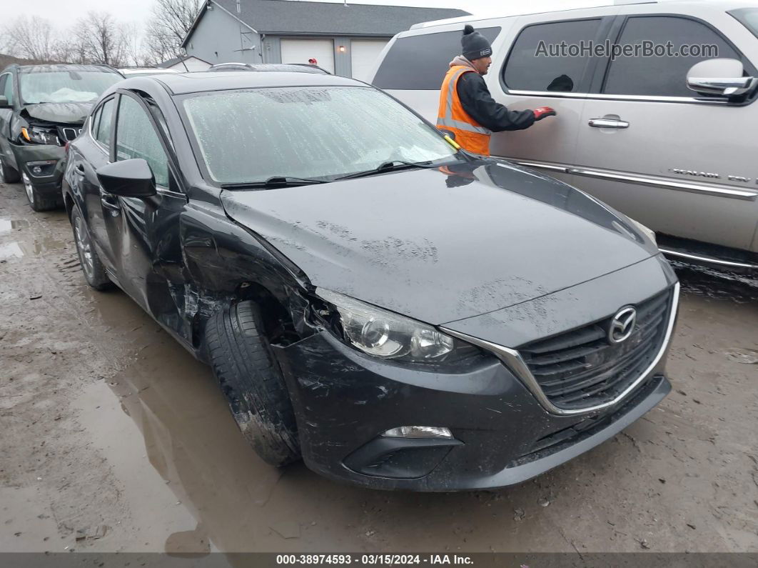 2014 Mazda Mazda3 I Touring Blue vin: JM1BM1L7XE1203457