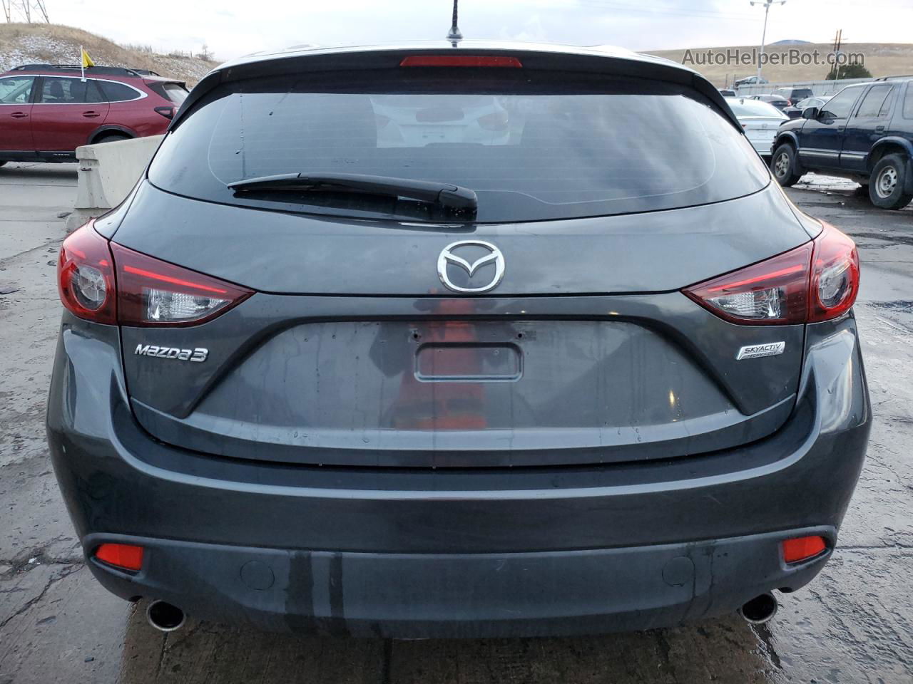 2014 Mazda 3 Touring Угольный vin: JM1BM1L7XE1209565