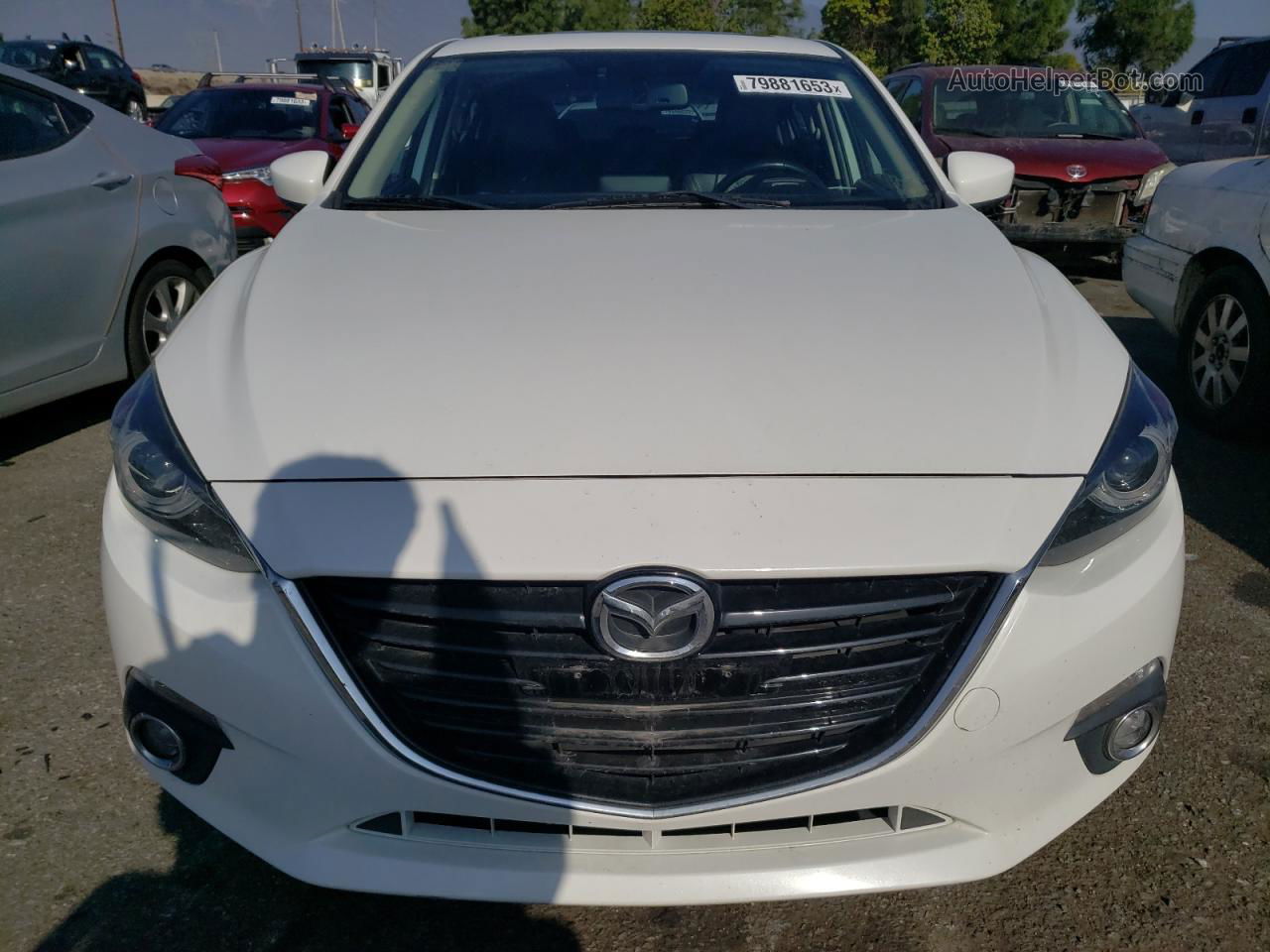 2014 Mazda 3 Белый vin: JM1BM1M30E1203494