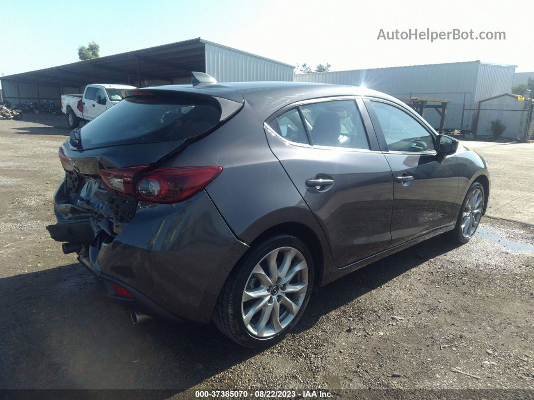 2014 Mazda Mazda3 S Grand Touring Gray vin: JM1BM1M30E1216701