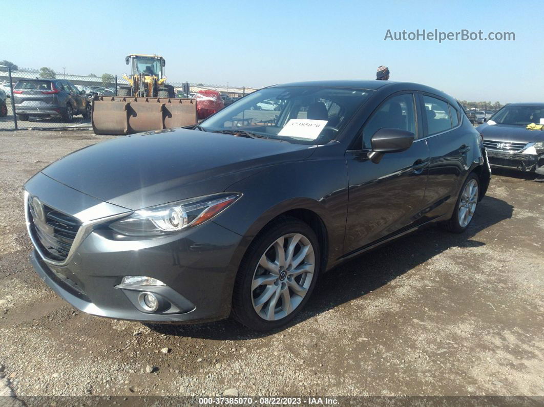 2014 Mazda Mazda3 S Grand Touring Серый vin: JM1BM1M30E1216701