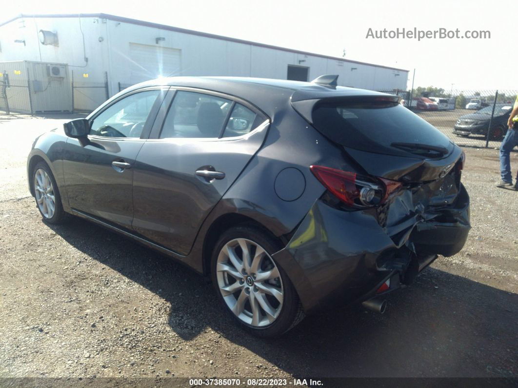 2014 Mazda Mazda3 S Grand Touring Серый vin: JM1BM1M30E1216701