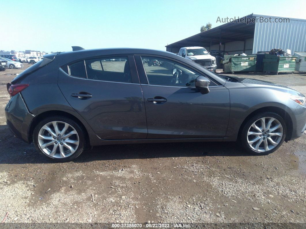 2014 Mazda Mazda3 S Grand Touring Gray vin: JM1BM1M30E1216701