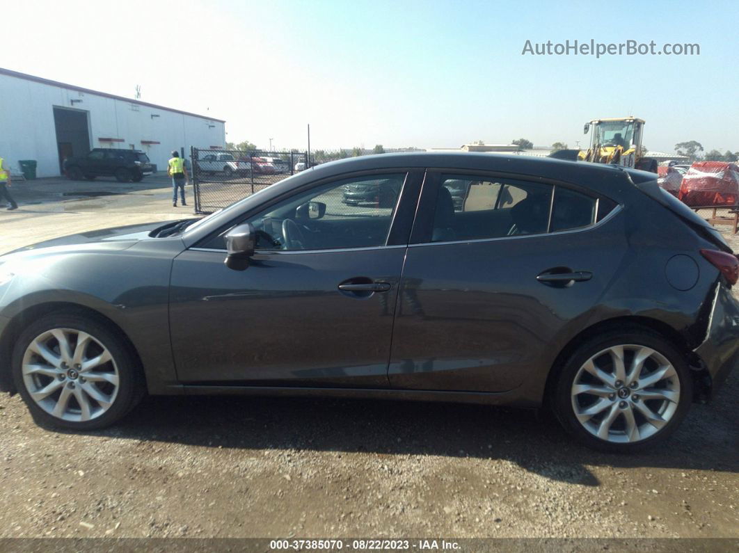 2014 Mazda Mazda3 S Grand Touring Gray vin: JM1BM1M30E1216701