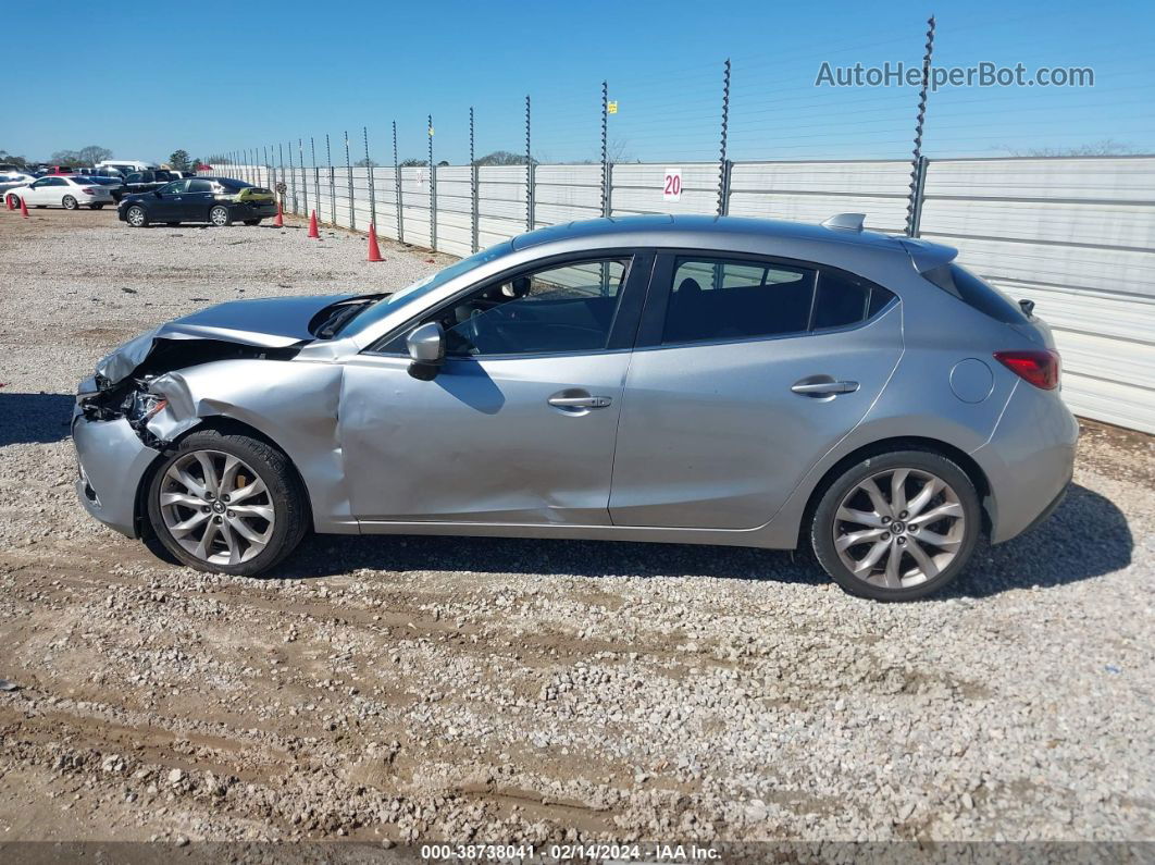 2014 Mazda Mazda3 S Grand Touring Silver vin: JM1BM1M31E1195499