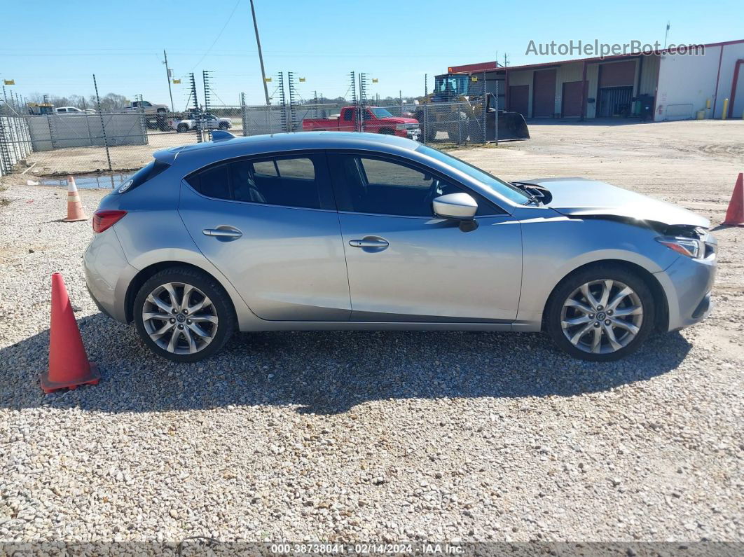 2014 Mazda Mazda3 S Grand Touring Silver vin: JM1BM1M31E1195499