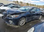 2015 Mazda 3 Grand Touring Blue vin: JM1BM1M32F1274259