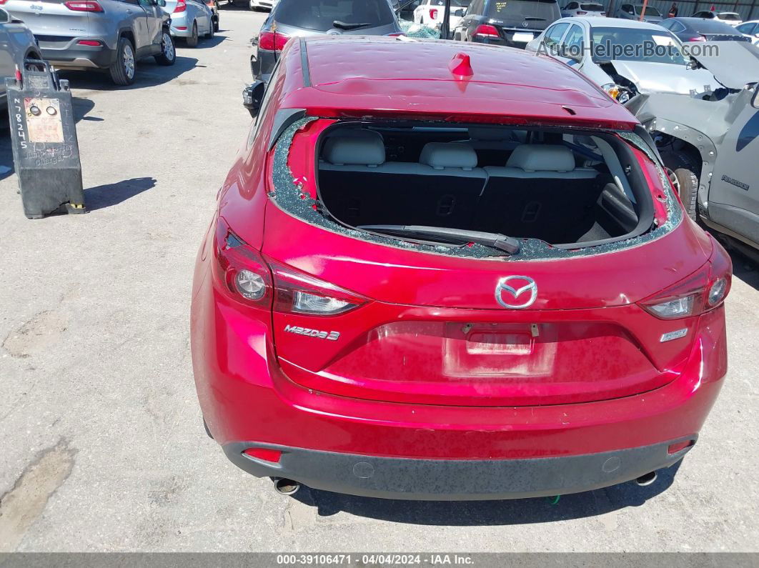 2014 Mazda Mazda3 S Grand Touring Red vin: JM1BM1M34E1209704