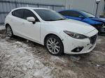 2014 Mazda 3 Grand Touring White vin: JM1BM1M35E1103178