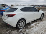 2014 Mazda 3 Grand Touring White vin: JM1BM1M35E1103178