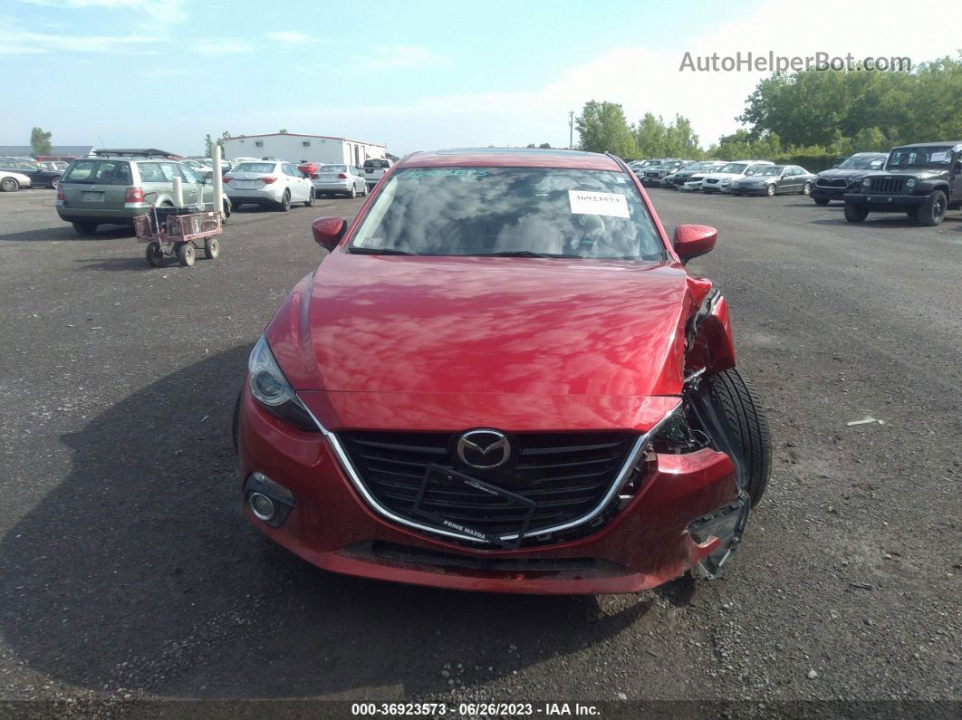 2014 Mazda Mazda3 S Grand Touring Red vin: JM1BM1M36E1203533