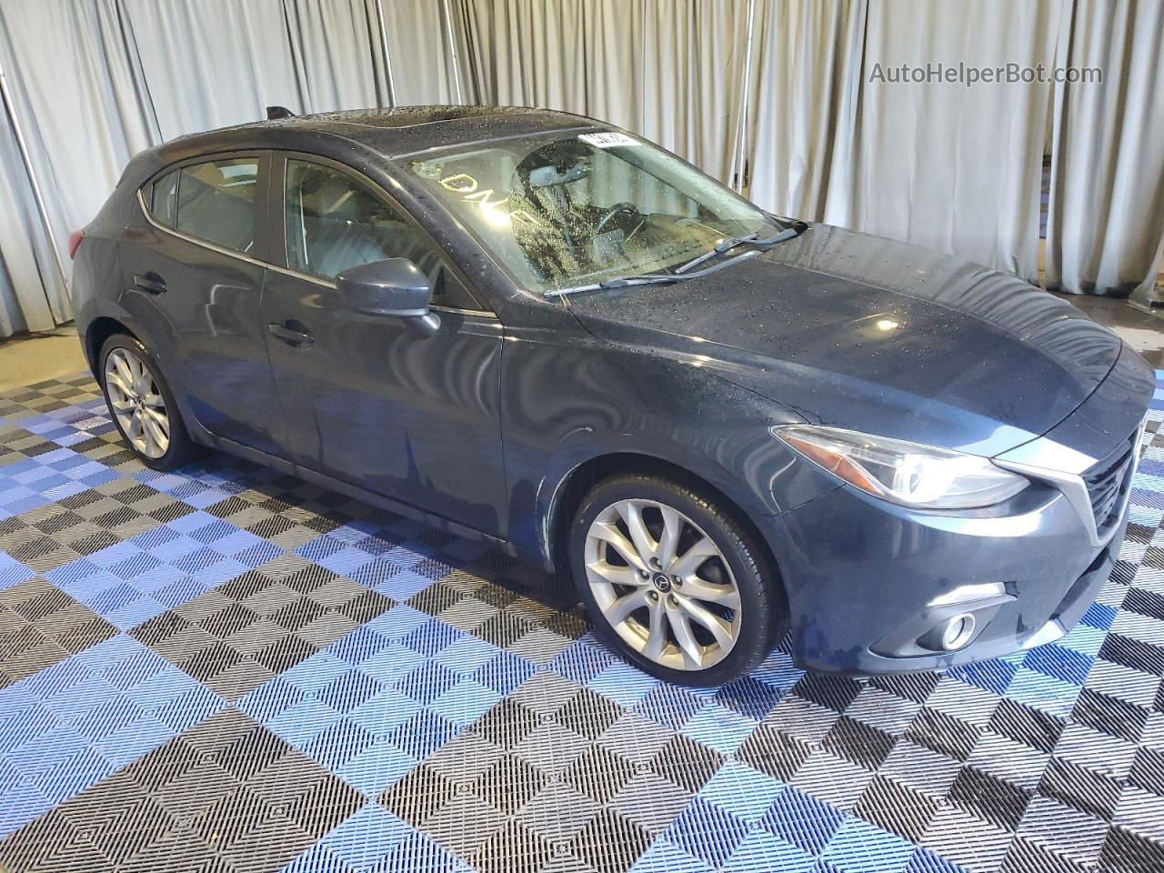 2014 Mazda 3 Grand Touring Черный vin: JM1BM1M37E1107328