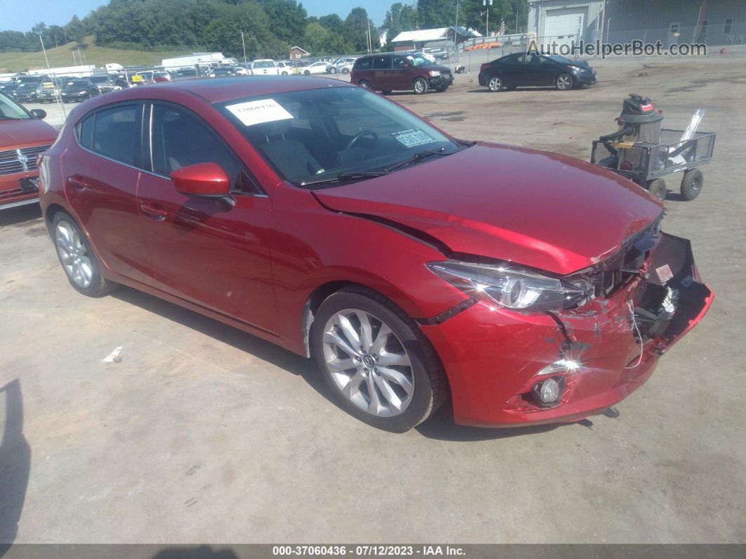 2014 Mazda Mazda3   Красный vin: JM1BM1M38E1103501